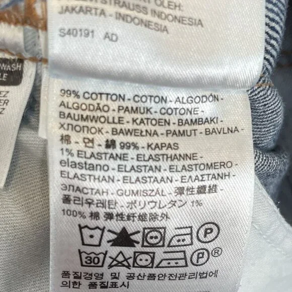 Levi's Made & Crafted Needle Narrow Jeans, 32x34 - Picture 9 of 10